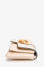 Gucci White Leather Small Arli Crossbody Bag