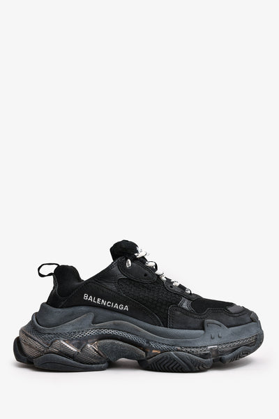 Black suede balenciaga clearance