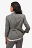 The Row Grey 3/4 Sleeve Blazer Size S (As Is)