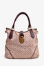 Louis Vuitton 2010 Burgundy Canvas Idylle Elegie Top Handle With Strap