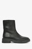 Vince Black Leather "Kady" Ankle Boots Size 37.5