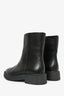 Vince Black Leather "Kady" Ankle Boots Size 37.5