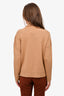 Altuzarra Brown Wool/Cashmere Bird Knit Turtle Neck Sweater Size XS