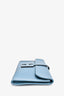 Hermès 2011 Blue Jean Epsom Leather Jige Elan 29 Clutch