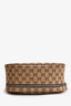 Gucci Brown Canvas GG Supreme Belt Bag