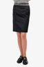 Gucci Black High Waisted Skirt Size 40