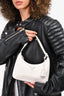 Prada White Nylon Re-Edition 2000 Shoulder Bag