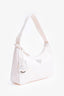 Prada White Nylon Re-Edition 2000 Shoulder Bag