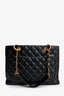 Pre-Loved Chanel™ 2008/09 Black Caviar Leather Grand Shopping Tote