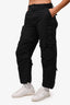 Wardrobe NYC Black High Waisted Cargo Pants Size 25