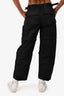 Wardrobe NYC Black High Waisted Cargo Pants Size 25