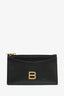 Balenciaga Black Leather Card Holder