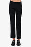 Issey Miyake Black Straight Leg Trousers Size 2