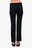 Issey Miyake Black Straight Leg Trousers Size 2