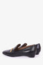 Hermès Black Leather Dalhia Loafer Size 38