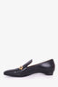 Hermès Black Leather Dalhia Loafer Size 38