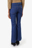 Stella McCartney Blue Denim Wide Leg Jeans Size 29