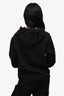 Acne Studio Black Ferris Face Patch Hoodie Size M