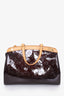 Louis Vuitton Burgundy Vernis Leather Brea Top Handle with Strap