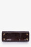 Louis Vuitton Burgundy Vernis Leather Brea Top Handle with Strap