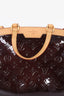 Louis Vuitton Burgundy Vernis Leather Brea Top Handle with Strap