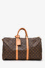 Louis Vuitton 2002 Monogram Keepall 50 Bandouliere With Strap