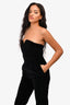 Blaze Milano Black Velvet Jumpsuit Size 2