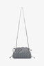 Bottega Veneta Grey Leather 'The Mini' Pouch Bag