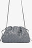 Bottega Veneta Grey Leather 'The Mini' Pouch Bag