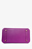 Hermès 2014 Anemone Purple Epsom Leather Birkin 30