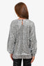 Isabel Marant Silver Sequin 'Olivia' Top Size 40