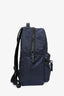 Moncler Navy/Black Nylon/Leather Quilted Backpack