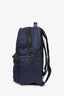 Moncler Navy/Black Nylon/Leather Quilted Backpack