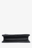 Christian Dior 2016 Black Grained Leather Medium Diorama Shoulder Bag