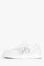 Christian Dior White Leather Low Top Sneakers Size 43 Mens