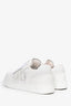 Christian Dior White Leather Low Top Sneakers Size 43 Mens