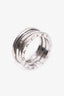 Bvlgari 18K White Gold B.Zero1 Ring Size 56