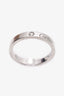 Cartier Platinum C De Cartier Single Diamond Ring Size 52