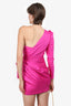 House of CB Pink One Arm Dress Size S