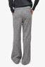 Sportmax Grey Polka Dot Wide Leg Trousers Size 38