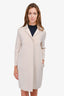 S' Max Mara Beige Button-Up Coat Est. Size S (As Is)