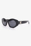 Celine Black Oval Sunglasses