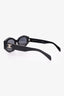 Celine Black Oval Sunglasses