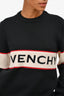 Givenchy Black/Cream Logo Wool Sweater Size XS Mens