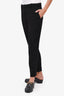 Vanessa Bruno Black Tapered Leg Trousers Size 38