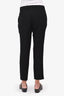 Vanessa Bruno Black Tapered Leg Trousers Size 38