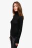 Joseph Black Wool Turtleneck Size S