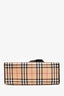 Burberry Coated Canvas Nova Check Tote (As Is)