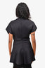 Rosetta Getty Black Tapered Top Est. Size L