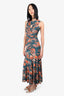 Ulla Johnson Green Flora Maxi Dress Size 0